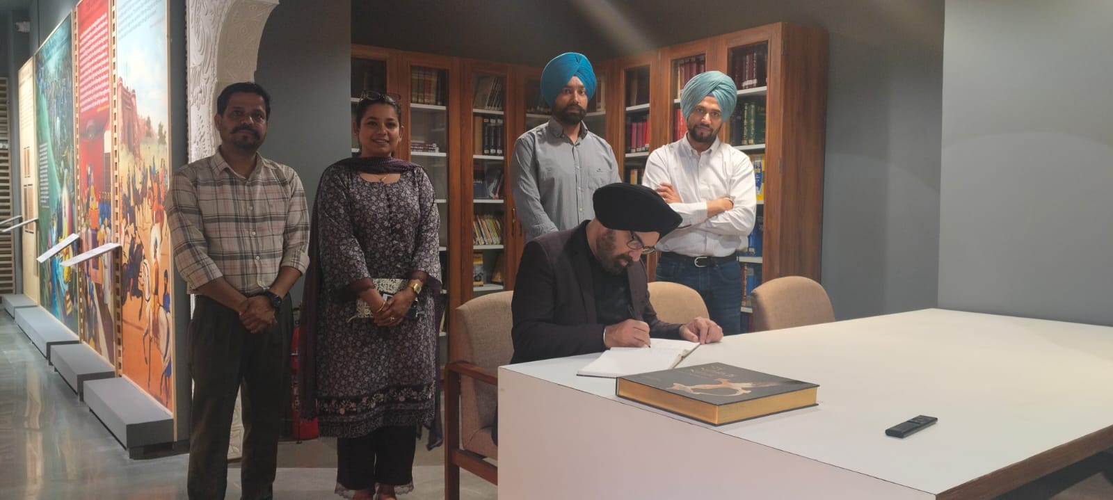 Mr Baljit Singh Bath at Virasat